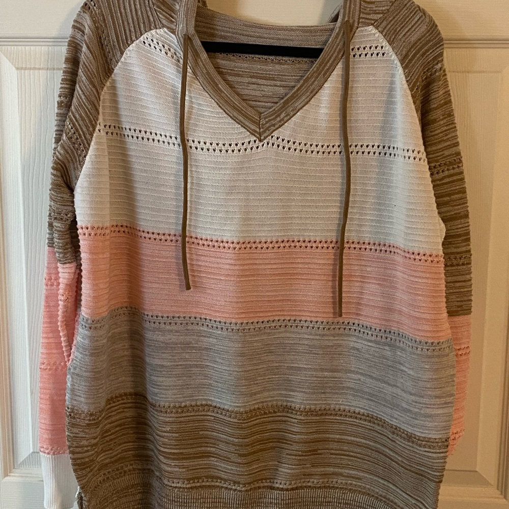Light sweater hoodie